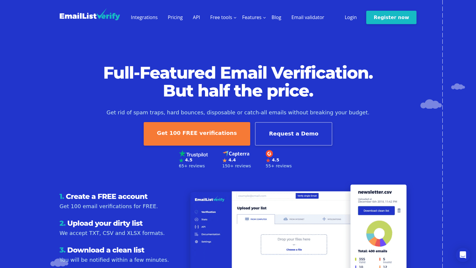 EmailListVerify as a top email validation tool