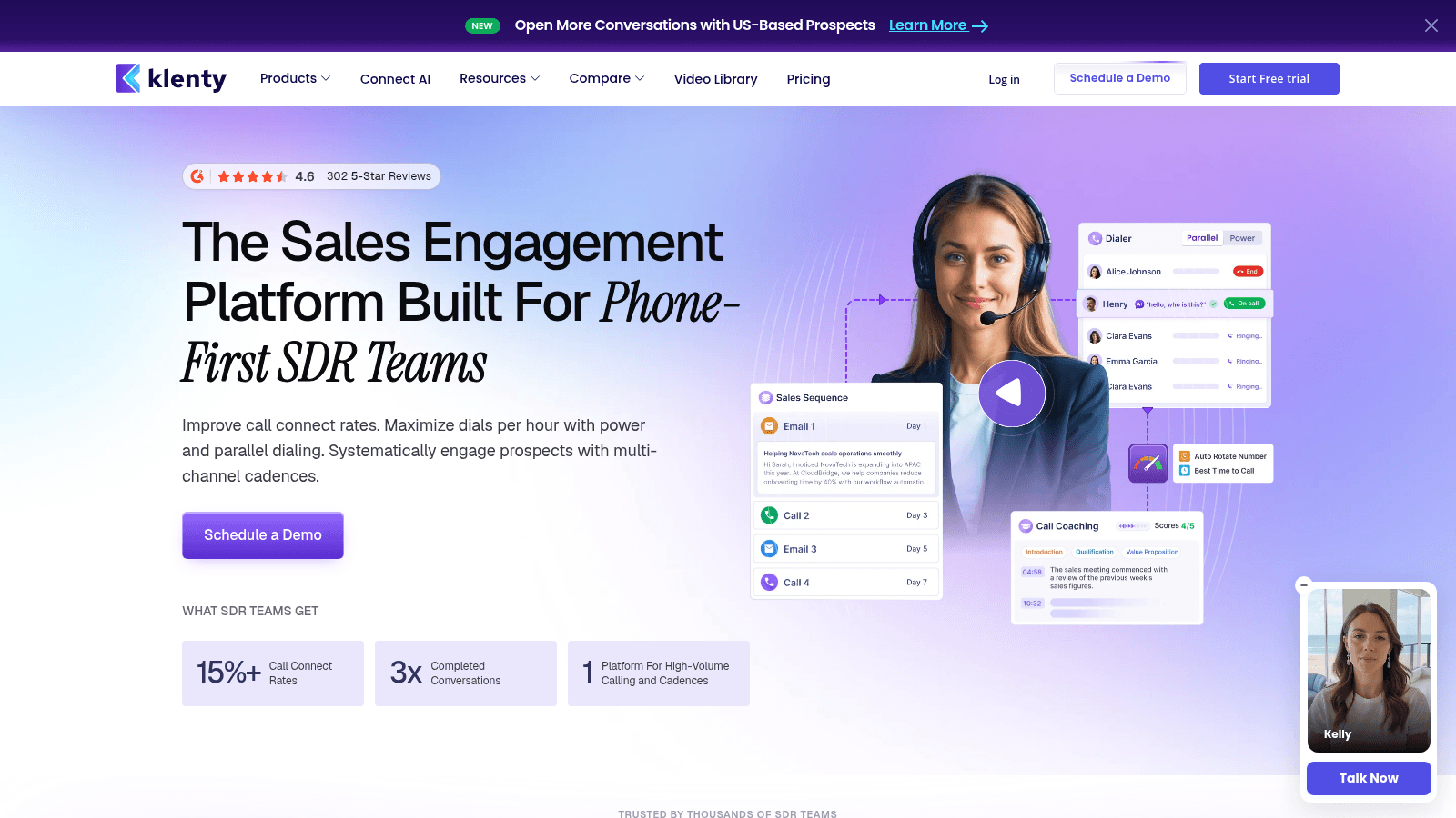 Klenty as one of the best sales email software