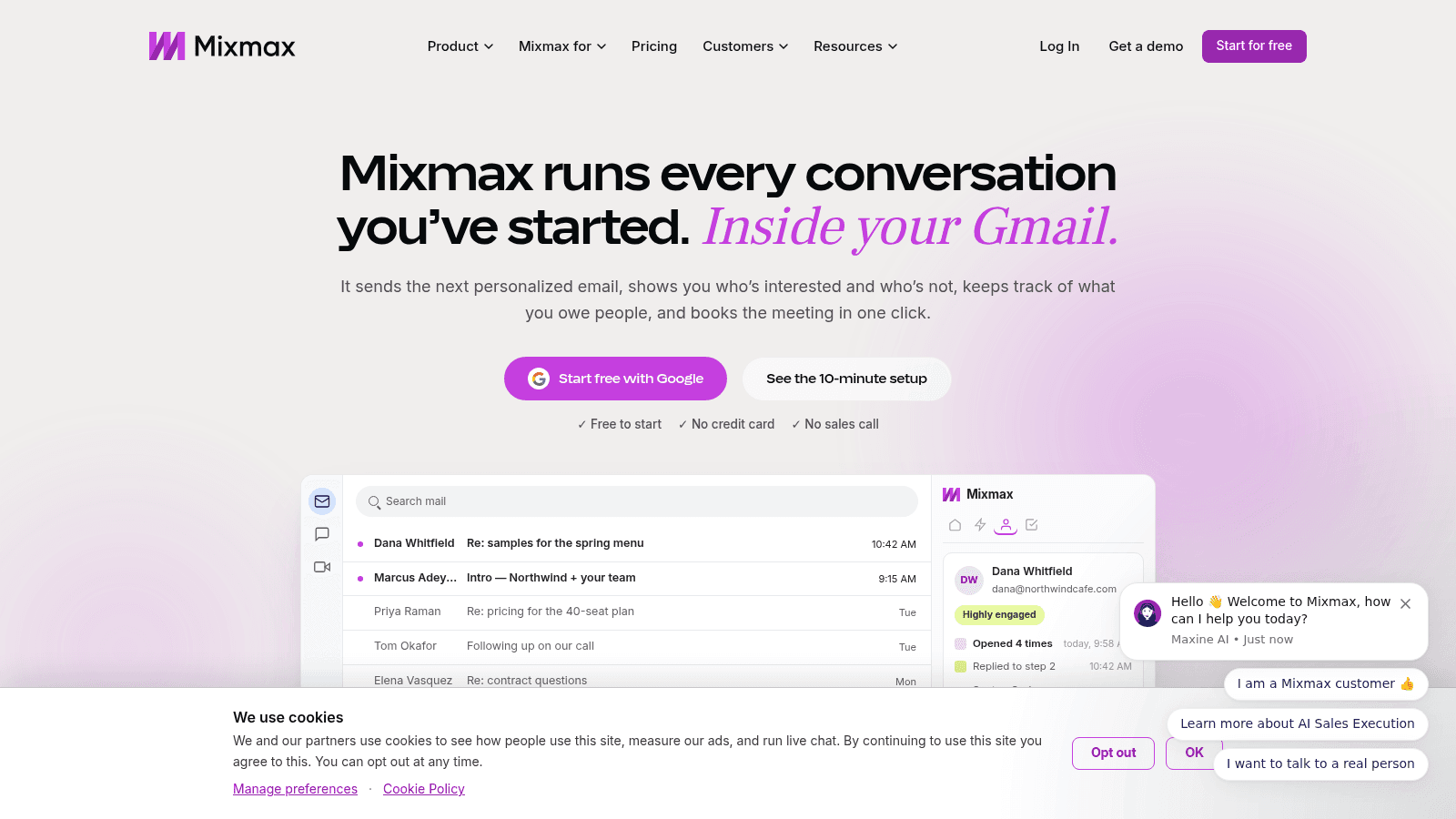 Mixmax as one of the best sales email software