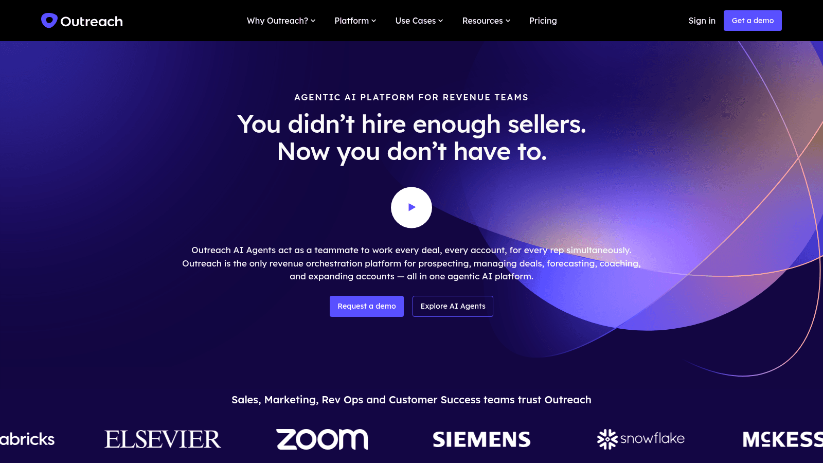 Outreach as one of the best sales email software