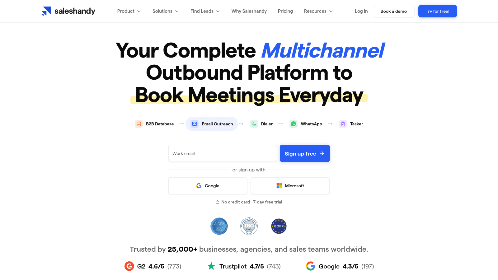 Saleshandy as one of the best sales email software