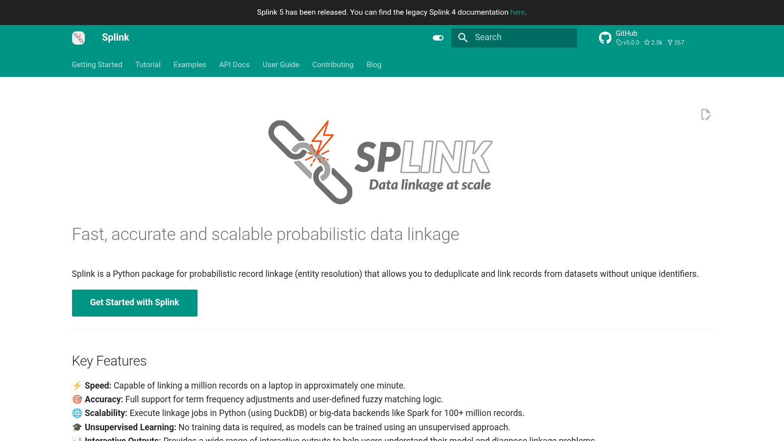 Splink as one of the best data matching software